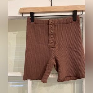 Skims Waffle Shorts size small